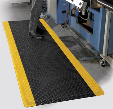 Beveled Ergonomic Diamond Foot Anti Fatigue Pvc Foam Mat