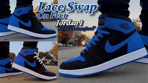 Jordan Royal Reimagined Lace Swap On Feet Youtube