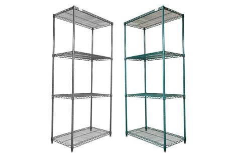 Epoxy Coated Or Chrome Plated Wire Shelving