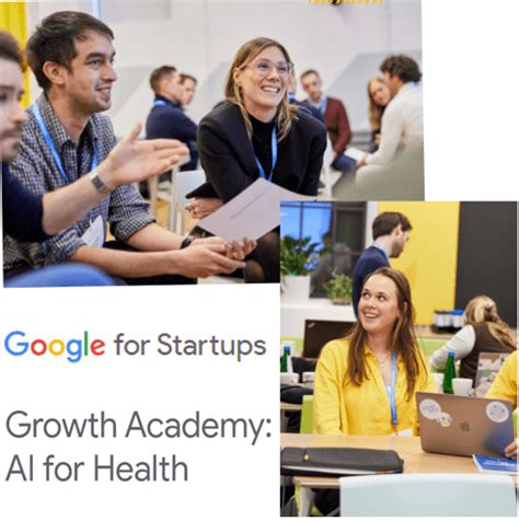 Google For Startups Growth Academy Ai For Health Applications Are Now