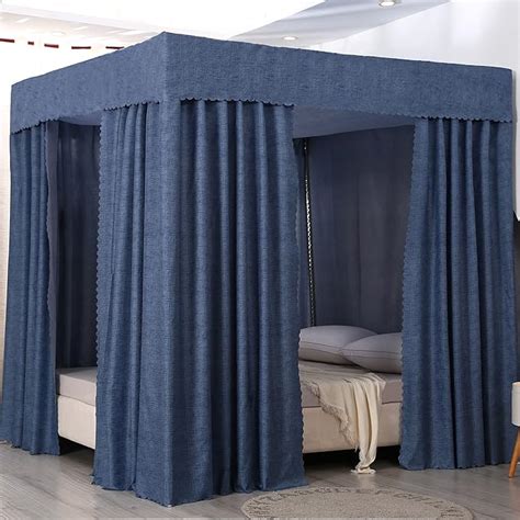 Joylife Canopy Bed Curtains Lightproof Bed Canopiesanddrapes