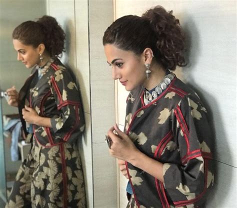 8 Times Taapsee Pannus Curly Hairstyle Has Caught Our Attention Take