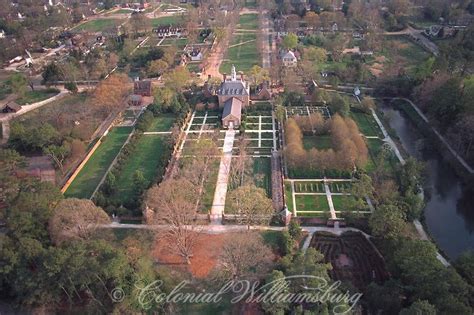 Colonial Williamsburg Virginia Colonial Williamsburg Aerial View