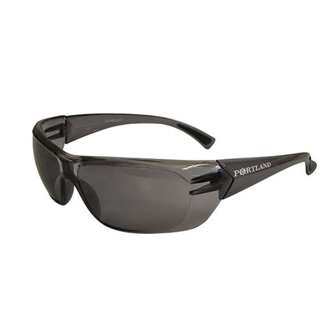 Portland Safety Glasses Smoke Lens 12x Pack