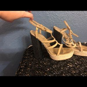 Yves Saint Laurent Shoes Ysl Yves Saint Lauren Nude Espadrille Poshmark