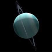 Uranus And Its Rings Photograph By Claus Lunau Science Photo Library