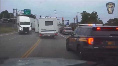 Stolen Rv Leads Cops On Harrowing Chase That’s Caught On Dashcam