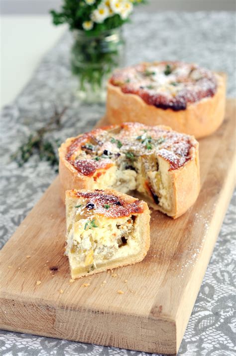 Recette quiches au chèvre frais Marie Claire