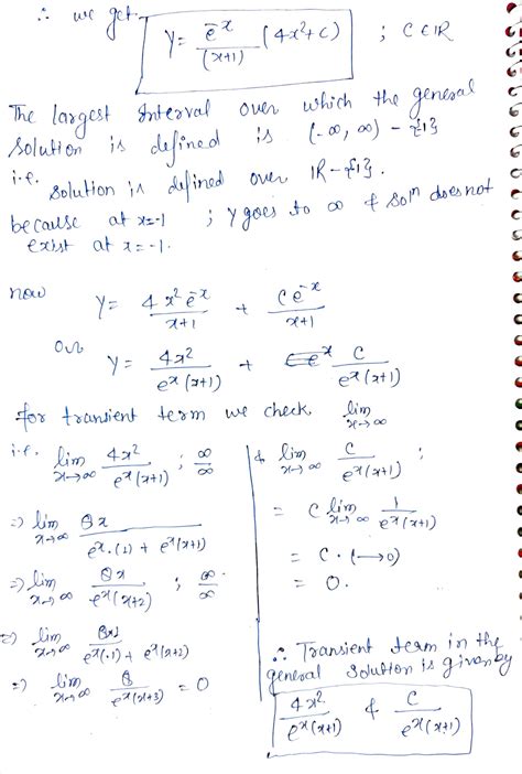 [solved] Find The General Solution Of The Given Differential Equation