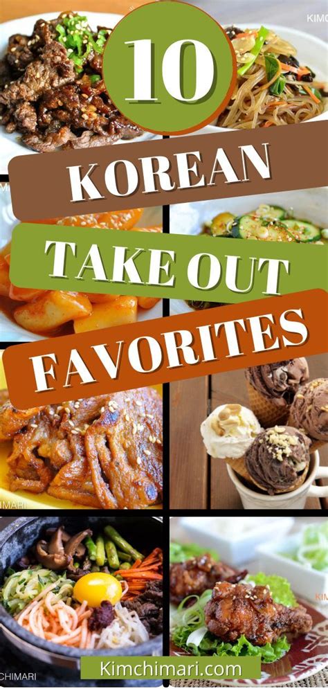 Top 10 Korean Take Out Favorites Korean Food Side Dishes Healthy