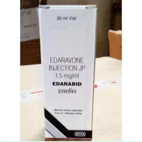 Intas Pharma Vials Per Month St Two Week Edarabid Edaravone