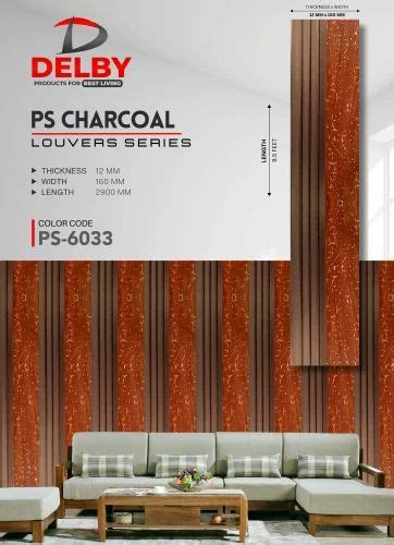 12mm Charcoal Louver Wall Panels 6000 Series At Best Price In Ludhiana