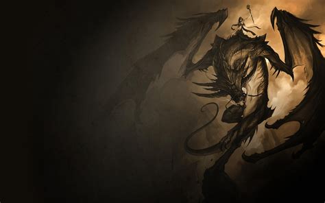 Mythic Dragon HD Wallpaper