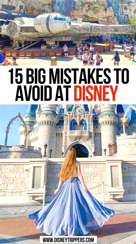 15 Big Mistakes To Avoid At Disney Disney World Tips And Tricks