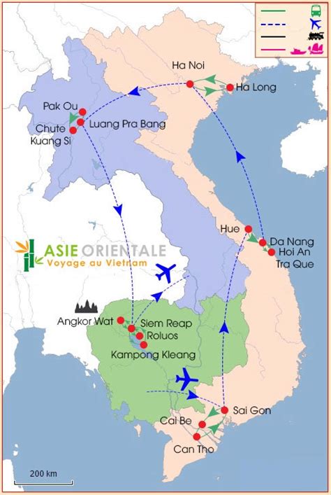 Circuit Vietnam Cambodge Laos Voyage Sur Mesure Au Vietnam Agence