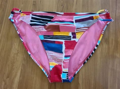 No Boundaries Coloful Geo Bikini Bottom Size L G 11 13 EBay