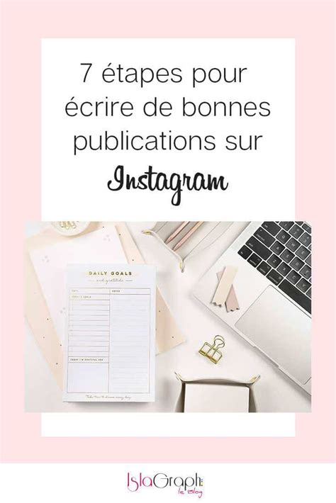 Comment écrire De Bonnes Publications Instagram En 7 étapes