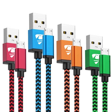 Amazon Micro USB Cable Aioneus Fast Android Cord Charger Cable