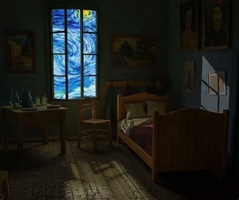 Vincent Van Gogh bedroom 3D model | CGTrader