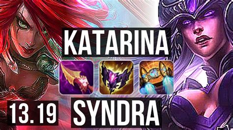 KATA Vs SYNDRA MID 15 Solo Kills 3 7M Mastery Legendary 25 3 2