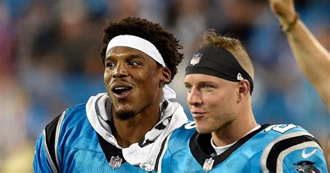 Christian Mccaffrey Reacts To Cam Newtons Wedding Snub Video With Greg