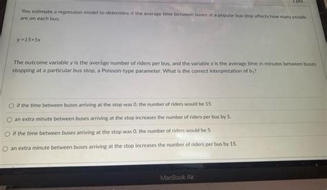 Solved Pts You Estimate A Regression Model To Determine If Chegg