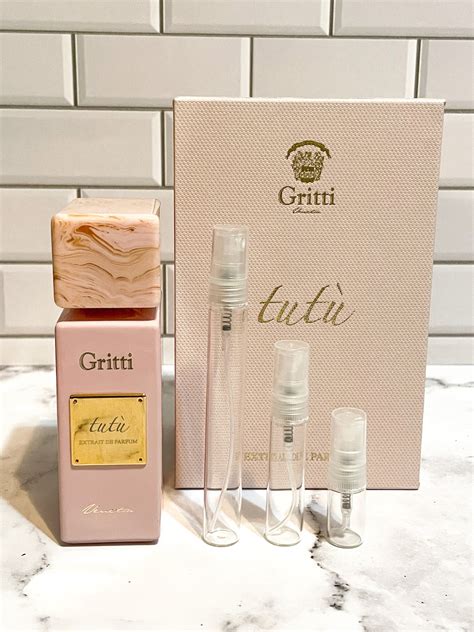 Tutu Extrait De Parfum By Gritti Parfums Samples Choose Ml Ml Or