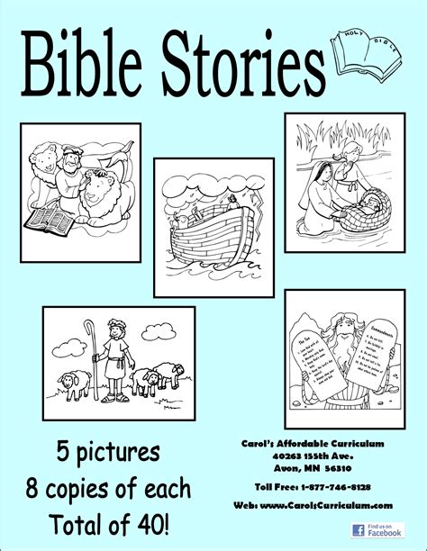 Printable Bible Stories With Pictures