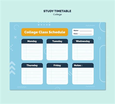 Free Psd College Experience Template