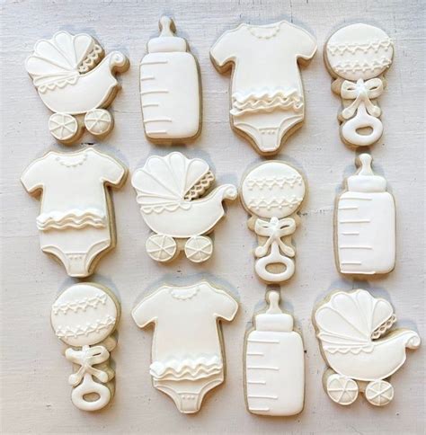 Pin By Mal Schanuel On Baby Shower Baby Shower Cookies Baby Boy