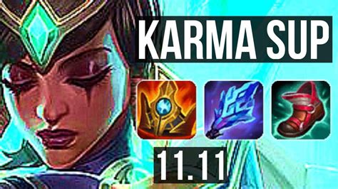 KARMA Caitlyn Vs BRAUM Kog Maw SUPPORT Rank 3 Karma 2 1 13