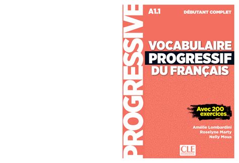 Vocabulaire progressif du fran ais d butant A1 déButaNt ComplEt