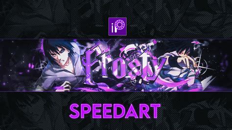 Sasuke Banner 💜🕷️ L Speedart🔥 L Ibis Paint X 📱 Youtube