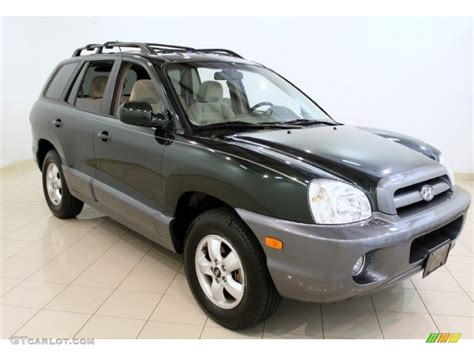 2006 Dark Emerald Green Hyundai Santa Fe Gls 4wd 52598871 Gtcarlot