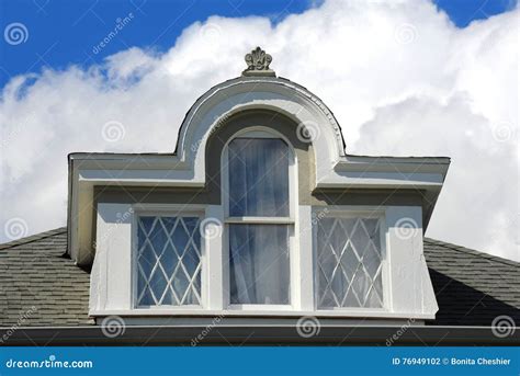 Arched Dormer Stock Photo Image Of Intricate Wooden 76949102