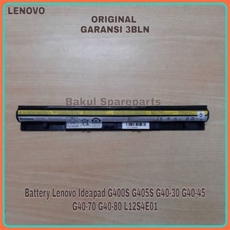 Baterai Original Laptop Lenovo Ideapad G400S G405S G410S Z470 S410P G40