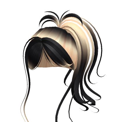Beautiful Black To Blonde Ponytail Roblox
