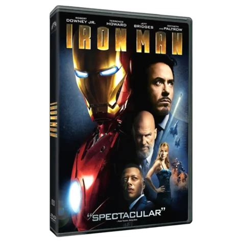 Iron Man Dvd Robert Downey Jr Gwyneth Paltrow Very Good Condition