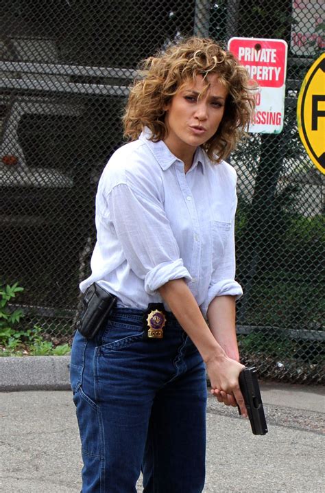 Jennifer Lopez - On the Set of "Shades of Blue" in New York 06/27/2017
