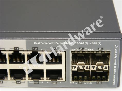PLC Hardware: HP Aruba J9729A 2920-48G-POE+ 48-Port GE, 2-Slots for 10G