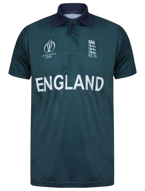 England Cricket Shirt England Cricket Jersey World Cup 2019 Edition UK ...