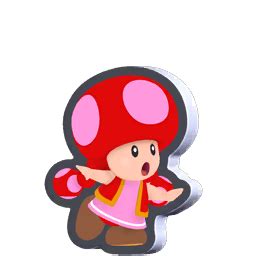 File Standee Fire Toadette Png Super Mario Wiki The Mario Encyclopedia