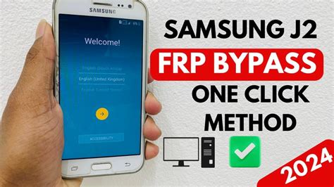 SAMSUNG J2 FRP BYPASS ONE CLICK METHOD 2024 YouTube