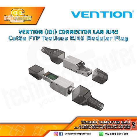 Vention Connector Lan Rj Cat A Ftp Toolless Rj Modular Portable