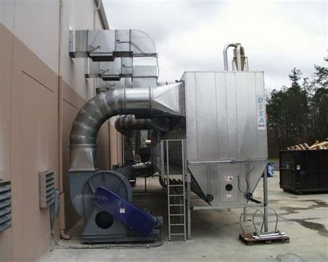 Air Tech Cyclone Dust Collector With Spark Arrestor For Industrial At