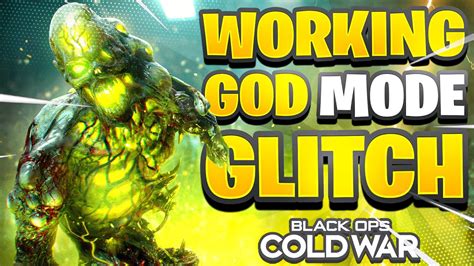 Cold War Zombie Glitches Easy God Mode Glitch After Patch Firebase Z