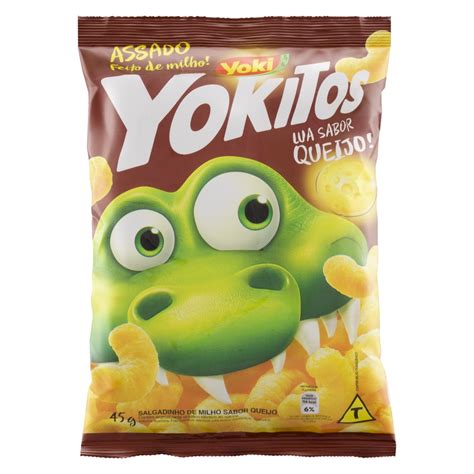 Salgadinho De Milho Queijo Lua Yoki Yokitos Pacote G Shopee Brasil