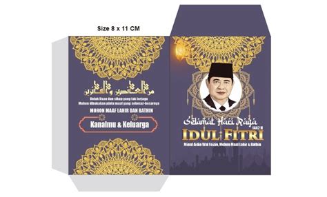 5 Desain Template Amplop Angpao Thr Lebaran Idulfitri Format Cdr