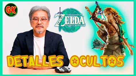 Análisis de todo lo mostrado sobre TLOZ TOTK nintendoswitch