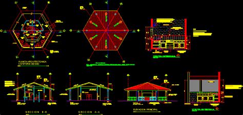 Autocad D Kiosk Layih Sini Tamamlay N Cad Kitabxanas